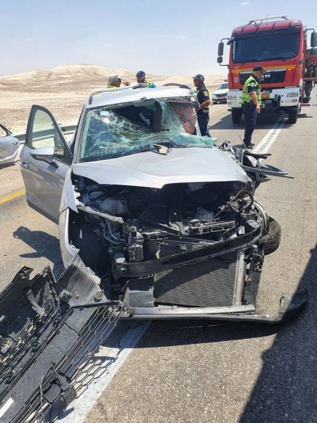 مصرع رجل من كفركنا و 4 اصابات بحادث سير على طريق ايلات
